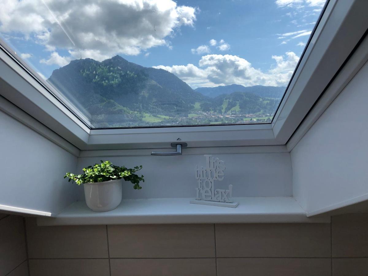 Apartmán Nagelfluh Hues Blaichach Exteriér fotografie